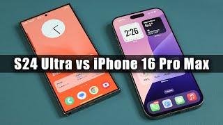 Samsung Galaxy S24 Ultra vs iPhone 16 Pro Max - Which One Is The Flagship King?