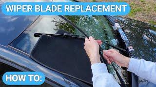 How to Replace Windscreen Wipers & Find the Hidden VW Wiper Service Mode!