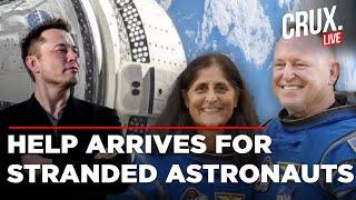 NASA Live | Elon Musk’s SpaceX To Rescue Astronauts Trapped On ISS | Sunita Wlliams | Butch Wilmore