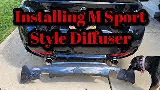 Installing M Sport Style Diffuser - 2019 440i xDrive Gran Coupe with M Sport