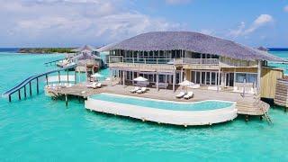 Largest water villa in the Maldives | $40,000 per night (full tour in 4K)