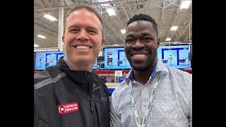 An amazing update on Saidu, a Sam’s Club Secret Santa recipient - and a tour with Nate Eaton!