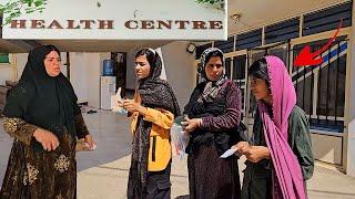 Zahra at the health center: evaluating her physical condition and health