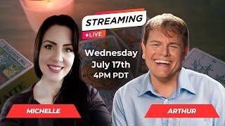  Psychic, Astrology, and Tarot Readings: LIVE with Michelle & Arthur 7.17.24