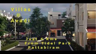 Villas At Avadi | Just 4 kms From Tidel Park Pattabiram | VGN Aspire Gardens Villas In Chennai Avadi