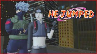 [MMD Naruto] Team 7- He jumped!