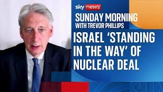 Israel 'standing in the way' of US nuclear deal with Iran, says former foreign secretary