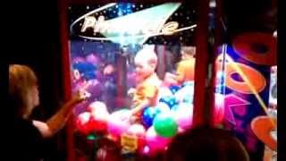 Kid Trapped Inside a Claw Machine