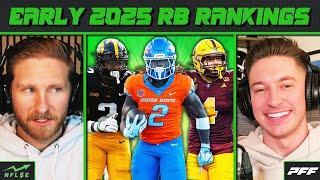 Early RB Rankings for 2025 NFL Draft | NFL Stock Exchange