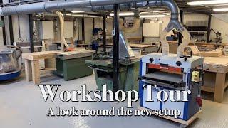 Workshop Tour | Woodworking Machine Rundown of My New Shop