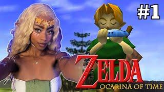 I Played Ocarina of Time for the First time... | Part 1 | Aliya Will VOD