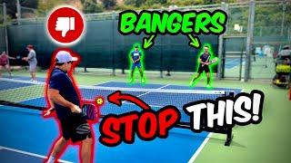 How to Beat BANGERS in Pickleball (Hard-Hitting Players)