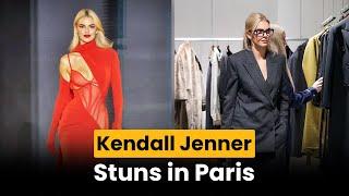 Kendall Jenner Slays Paris Streets in Chic Oversized Suit During Fashion Week | DRM Intrigue