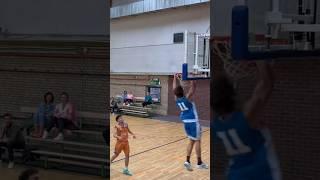 Crazy bounce #basketball #dunk #slamdunk #slam #block #blockshot #chasedown #chasedownblock