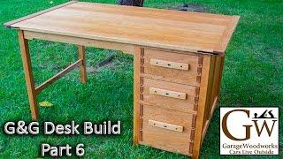 Greene and Greene Desk Part 6
