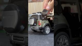 Land Rover Defender Diecast Model Car - An off-road vehicle packed with features #car #cars #diecast