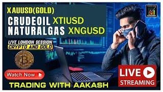 3rd April 2025 #live #naturalgas #crudeoil #cryptotrading FOREX ,GOLD,SILVER...TRADING WITH AAKASH