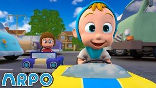 Baby Racer - ARPO The Robot | Kids Cartoons | Moonbug Kids