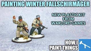 Painting Winter Fallschirmjaeger - Simple Uniforms, Done Quick [How I Paint Things]