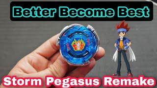 Storm Pegasus Burst Remake Beyblade Review | Best Remake Ever