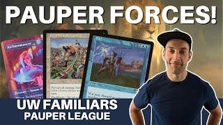 FREE SPELLS ONLY? I'm playing two zero mana ways to counter the opponent in MTG Pauper Familiars!