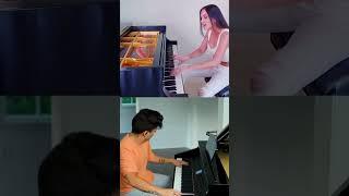 Lola and Rudy - Pirates of the Caribbean Theme (piano duel)