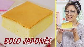 PÃO DE LÓ JAPONÊS - BOLO KASUTERA I O MAIS FOFINHO QUE EU JÁ PROVEI