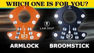 L.A.B. Golf Armlock and Broomstick Review - How to choose the right putter for your game