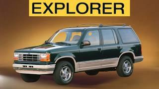 History of the Ford Explorer - America's Best Selling SUV of All Time!