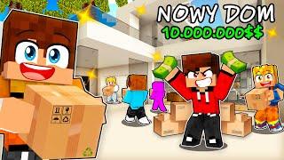 KUPUJEMY NOWY DOM ZA 10.000.000 $ w Minecraft!