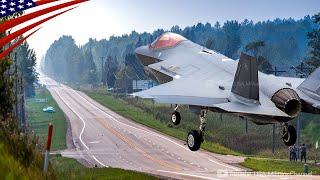 NATO Fighter Jets Showcase Incredible Piloting Skills on European Highways – F-35, Gripen, A-10