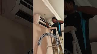 how to remove one by one indoor AC cover learn#shortvideo#trendingshorts