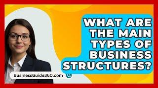 What Are the Main Types of Business Structures? - BusinessGuide360.com