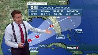 Tracking the Tropics | Tropical Storm Milton now forecast to be Cat 3 hurricane at landfall