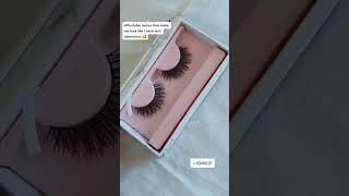 Best 3D mink lashes from the drugstore  #affordable #lashes #lashextensions #shorts #beauty #makeup