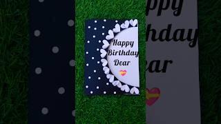 Easy Happy birthday greeting card  #viral #short #shorts