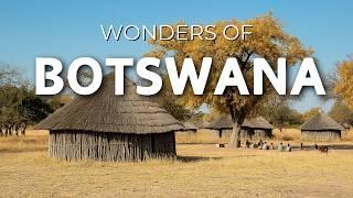 Wonders of Botswana  | The Most Fascinating Places in Botswana  | Travel 2025 Video 4K