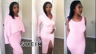 SHEIN HAUL | PINK DRESSES | Ariel Allure