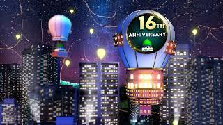 Madani Channel | 16th ANNIVERSARY | Celebration Channel Ident 2024