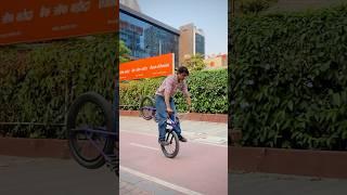 Top Three Basic Balancing Tricks On Bmx Akram Rider #tricks #shorts #bmx