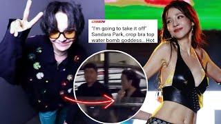 G-dragon spotted w/ Dara's former manager; Dara is Singapore's WaterBomb Goddess according to Kmedia