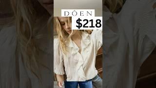 Watch this before you buy the DOEN Henri top!