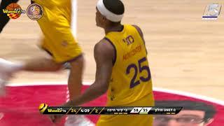 Tyrus Mcgee Points in Hapoel Unet-Credit Holon vs. Hapoel Haifa