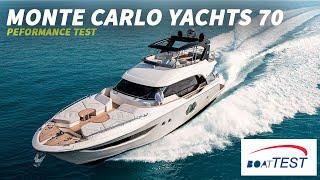 Monte Carlo Yachts 70 (2020-) Test Video - By BoatTEST.com