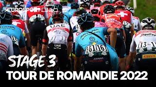 Tour of Romandie 2022 - Stage 3 Highlights | Cycling | Eurosport