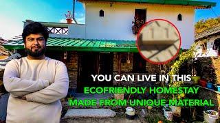 You Can Live In This Ecofriendly Homestay Made From Unique Material | Anuj Ramatri - An EcoFreak