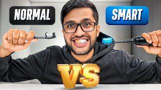 Rs 30 vs Rs 3,000 Toothbrush ! (Normal vs Perfora Smart Electric Toothbrush)