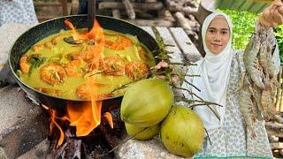 SEDAP RUPANYA KELAPA DAN UDANG MASAK MACAM NI 