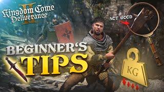 Kingdom Come Deliverance 2 - 25 Essential Beginner's Tips & Explanations (Gameplay Mechanics Guide)