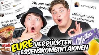 Eure VERRÜCKTEN Essenskombinationen Testen!mit Tim